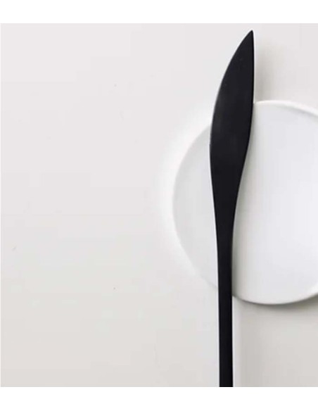 Cuchilklo negro mate Rama (12Uds)