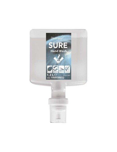 Jabón de manos SURE 1,3L (4Uds)