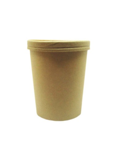 Tarrina Alta kraft 500cc (500Uds)