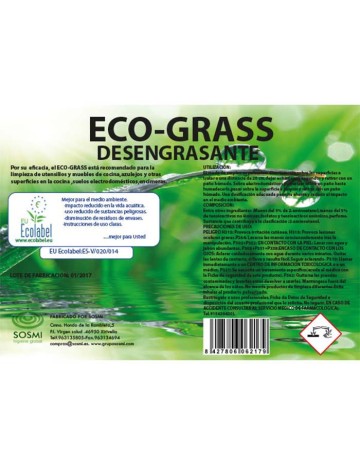 Desengrasante Eco Grass Ecolabel Mubox 5L 2