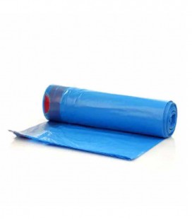 Bolsa basura autocierre azul 55x55 G.72 (15Uds)