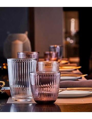 Vaso Line Rosa 29cl (6Uds) 2