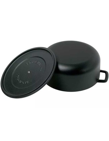 Cocotte hierro fundido negro