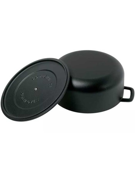 Cocotte hierro fundido negro