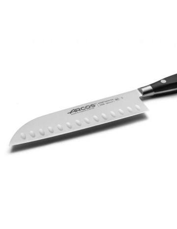 Cuchillo Riviera Santoku negro 18cm 2