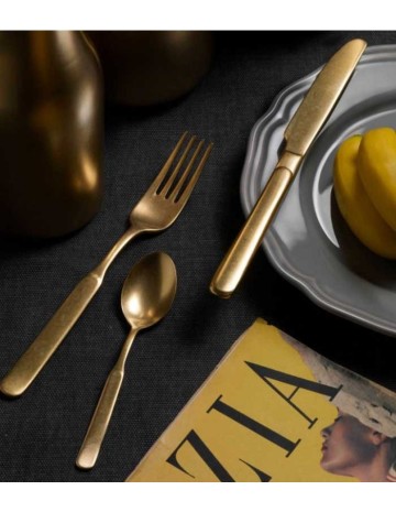 Cuchara de mesa Alchimique Casali Gold (12Uds) 2