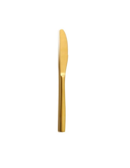 Cuchillo postre Satin BCN Oro (12Uds)