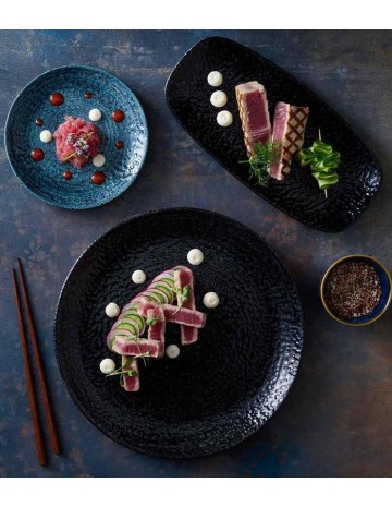 Bol negro Triangle Homespun chroma Carbon 2