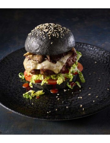 Plato negro Homespun chroma Carbon 2