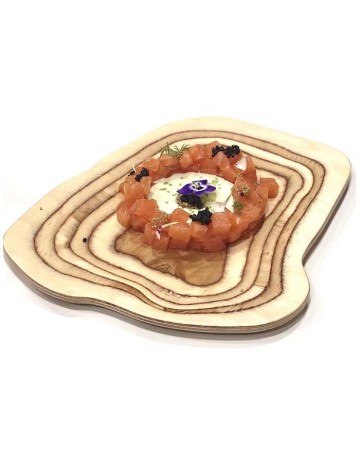 Fuente Orgánica Madera Marina “La Roca” 36x29cm (6uds) 2