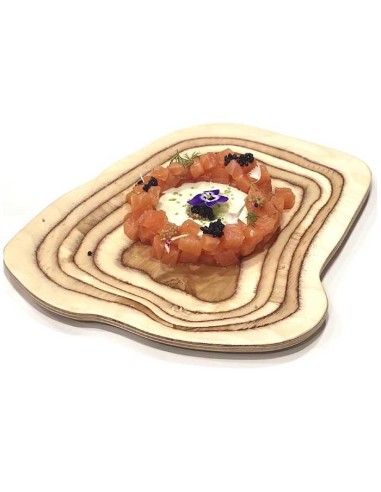 Fuente Orgánica Madera Marina “La Roca” 36x29cm (6uds)