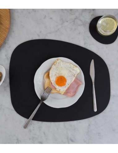 Mantel individual Piedra negro (45Uds)