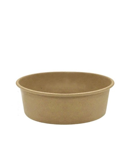 Ensaladera de Cartón Kraft sin Tapa 500ml (300uds)