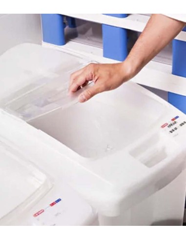 Contenedor accesible Araven 70x46x58cm C/R 100L (2Uds)