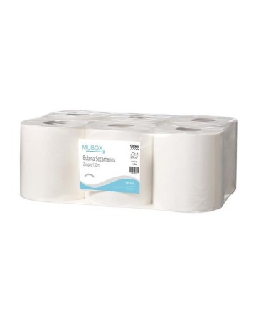 Bobina secamanos gofrada 2C 100m (6Uds)