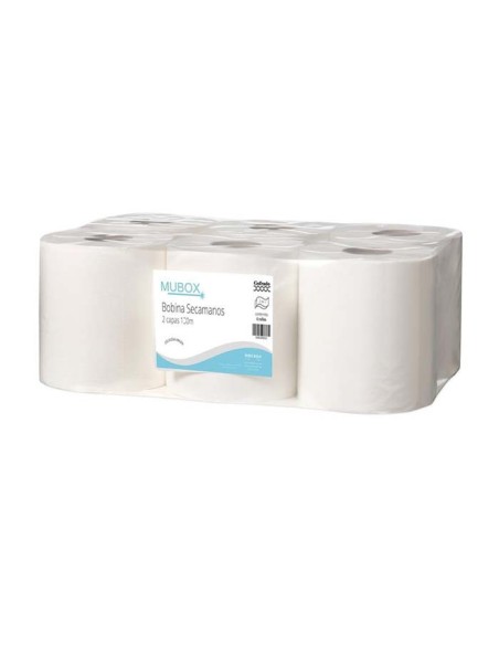 Bobina secamanos gofrada 2C 100m (6Uds)