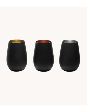 Vaso 46,5cl ELEMENTS METALLIC (6Uds) 2