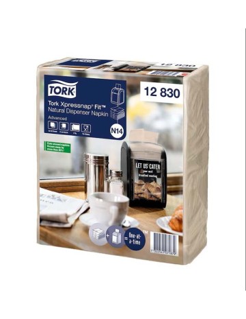 Servilleta N14 2c natural TORK Xpressnap Fit de Essity 2