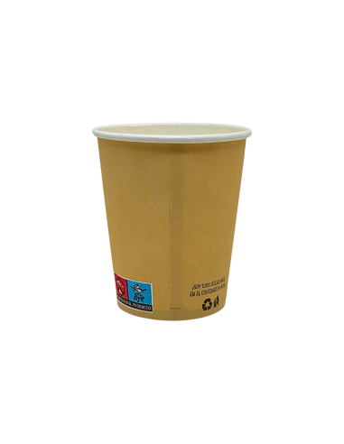Vaso de cartón kraft 240ml (1000Uds)