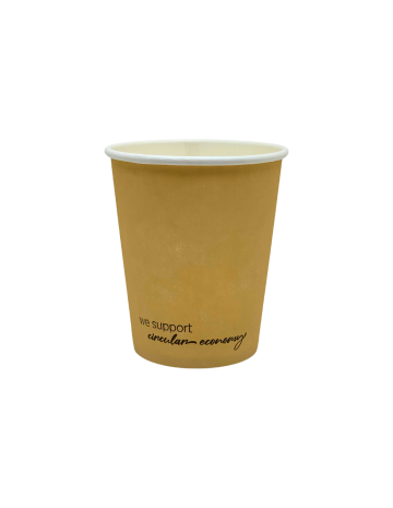 Vaso de cartón kraft 240ml (1000Uds)