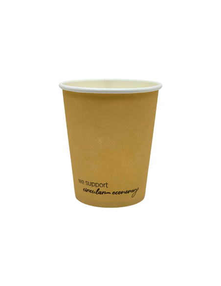 Vaso de cartón kraft 240ml (1000Uds)
