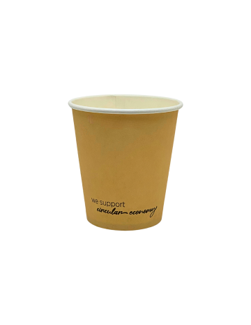 Vaso de cartón kraft 200ml (3000Uds)