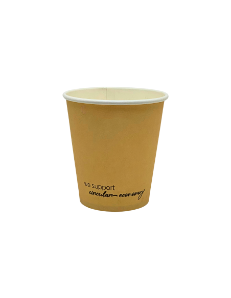 Vaso de cartón kraft 200ml (3000Uds)