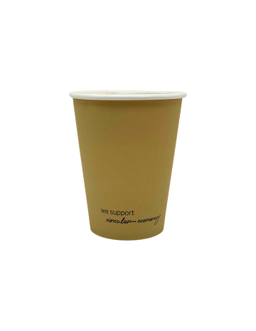 Vaso de cartón kraft 300ml 12oz (1000Uds)