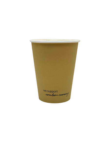 Vaso de cartón kraft 300ml 12oz (1000Uds)