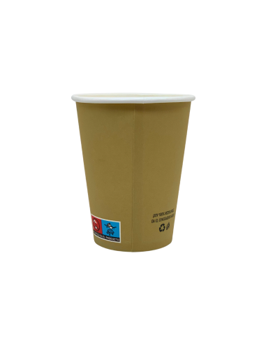 Vaso de cartón kraft 300ml 12oz (1000Uds)