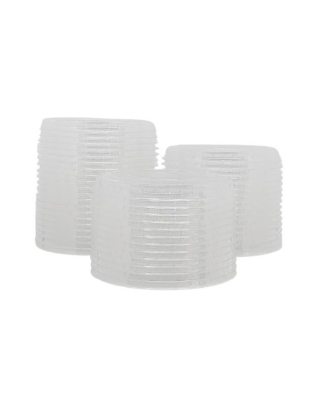 Tapa plana PLA Bio 12oz 350cc (800Uds)