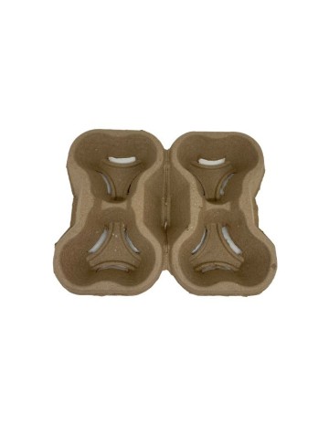 Portavasos cartón 2 huecos (230uds)