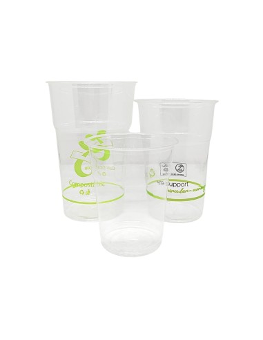 Vaso Pla Bio 12oz 360cc caja (1000Uds)