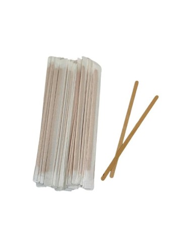 Paletina madera enfundada 14cm (500Uds)