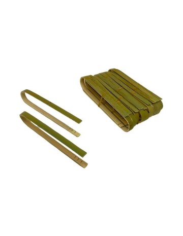 Pinzas bambú 120mm (50pqt x 100uds)f 2