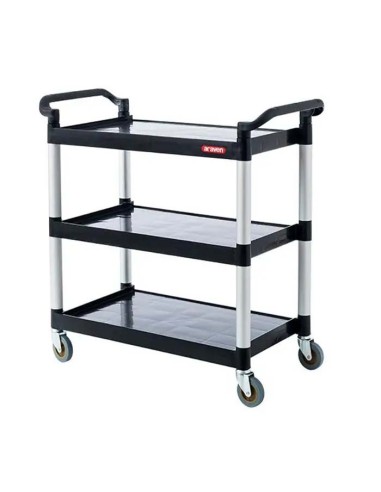 Carro servicio 3 estantes PP 1030x500x980 de Araven