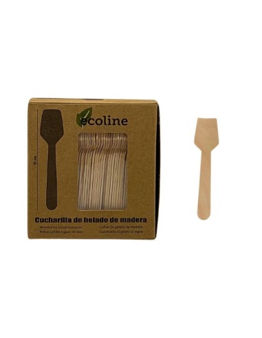 Mini cucharita madera 95mm (3000uds)
