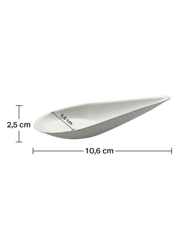 Cuchara degustación bagazo miniatura catering eventos (150Uds)