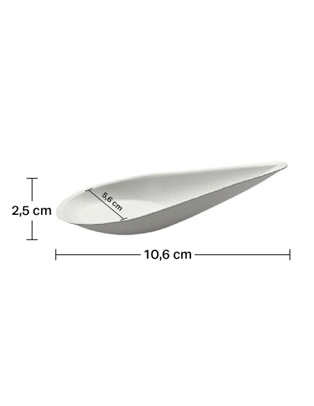 Cuchara degustación bagazo miniatura catering eventos (150Uds)