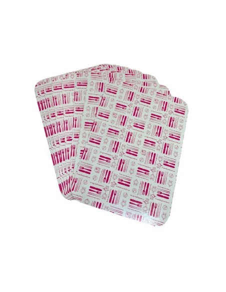 Tapa envase aluminio rectangular