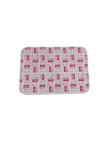 Tapa envase aluminio rectangular