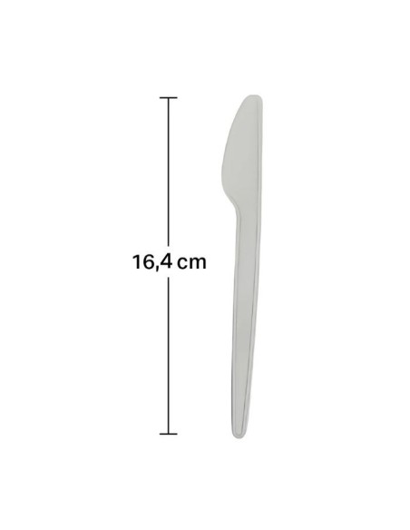 Cuchillo biodegradable PLA 164mm (1000uds)