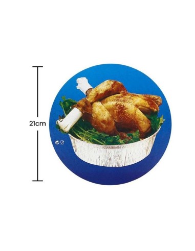 Tapa Envase Redondo 1400ml (500uds)