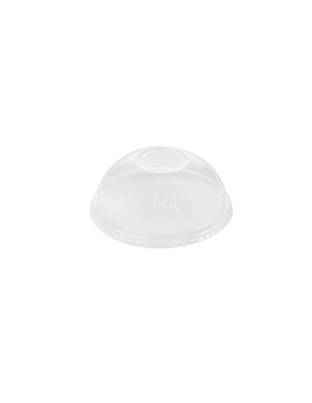 Tapa cúpula vaso PLA C/orificio 16oz 20x50Uds (1000Uds)