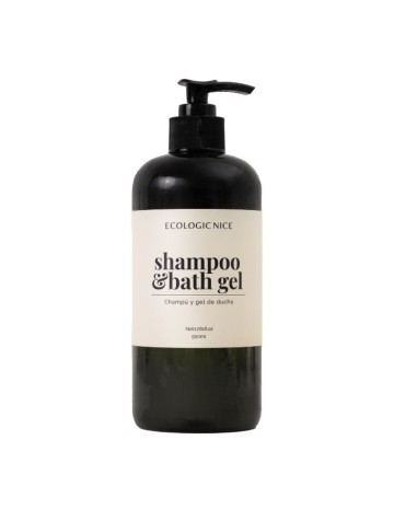 Amenities champú y gel de baño ECOLOGIC NICE 500ml (20Uds)