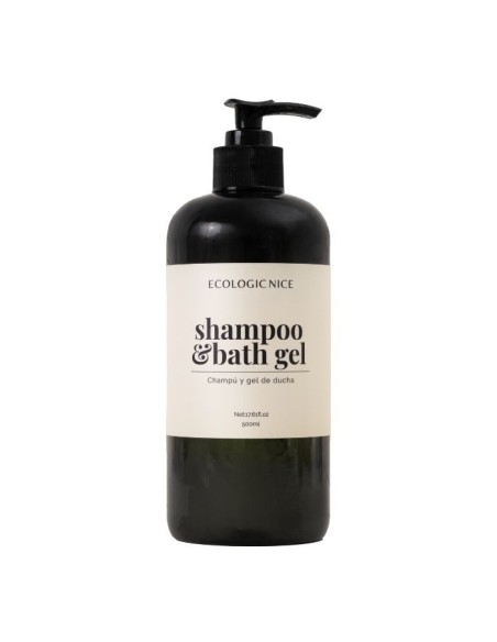 Amenities champú y gel de baño ECOLOGIC NICE 500ml (20Uds)