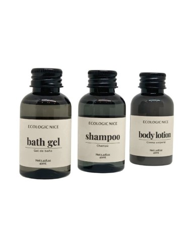 Amenities Gel de baño ECOLOGIC NICE 40ml (200Uds)