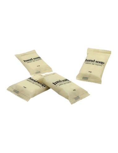 Amenities pastilla jabón de mano rectangular 20gr ECOLOGIC NICE (400Uds)