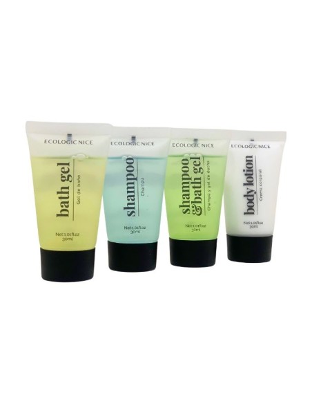 Amenities champú en tubo ECOLOGIC NICE 30ml (300uds)