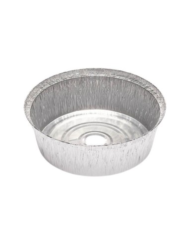 Envase de aluminio redondo (125uds)
